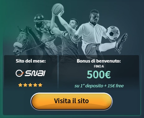 Details about SNAI: bonuses, sports, features